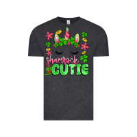 Vintage Black shamrock cutie artiststas Vintage Tee - Artiststas