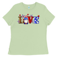 Matcha american flag gnomes love Ladies Tee - Artiststas
