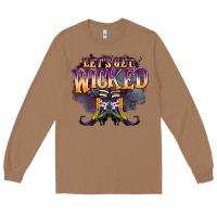 Toasted Coconut lets get wıcked Long Sleeve Tee - BarkalooDesign