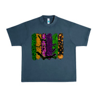 Midnight Navy halloween brushstroke Urban Heavy Tee - RanaPortraitStore