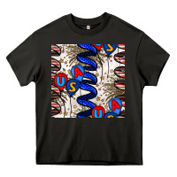 Asphalt usa balloons seamless pattern Heavy Core Tee - BundleAndBundleShop