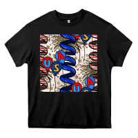 Black usa balloons seamless pattern Heavy Core Tee - BundleAndBundleShop