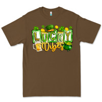Cacao Lucky Vibes Premium Tee - CowhideDigitalArt