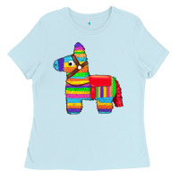 Baby Blue pinata Ladies Tee - Artiststas