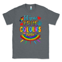 Charcoal Heather Let Your True Colours Shine Classic Tee - BundleAndBundleShop
