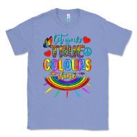 Colony Blue Let Your True Colours Shine Classic Tee - BundleAndBundleShop