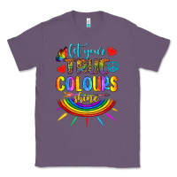 Lavender Let Your True Colours Shine Classic Tee - BundleAndBundleShop