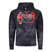 Cloud Black little miss 6 th grade Vintage Hoodie - AdoDesignShop