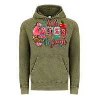 Vintage Olive little miss 6 th grade Vintage Hoodie - AdoDesignShop