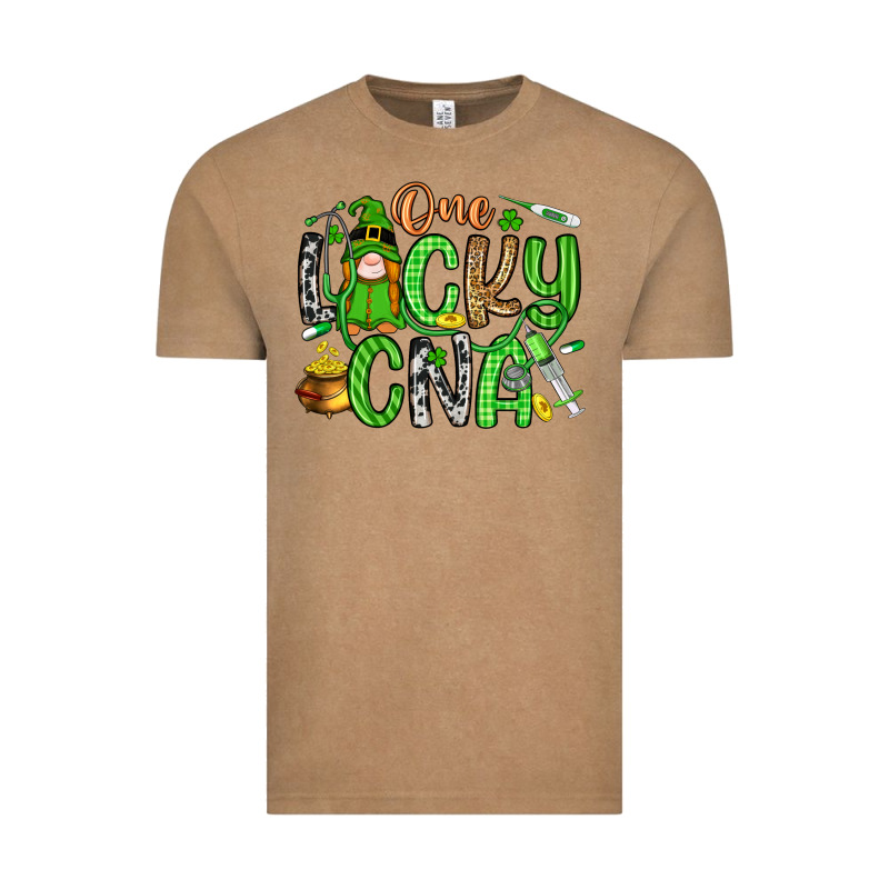 One Lucky Cna Vintage Tee by Artiststas | Teevron