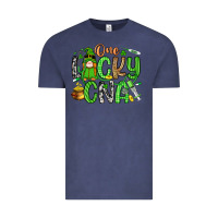 Vintage Denim one lucky cna Vintage Tee - Artiststas