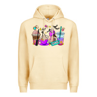 Pina Colada lash hustler coffee cups Premium Hoodie - AdoDesignShop