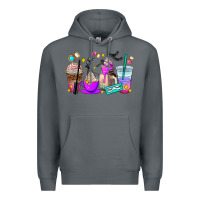 Rock lash hustler coffee cups Premium Hoodie - AdoDesignShop