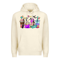 Sandshell lash hustler coffee cups Premium Hoodie - AdoDesignShop