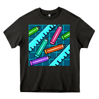 Asphalt school pencil seamless pattern Heavy Core Tee - BundleAndBundleShop