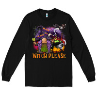 Black witch please Long Sleeve Tee - BarkalooDesign