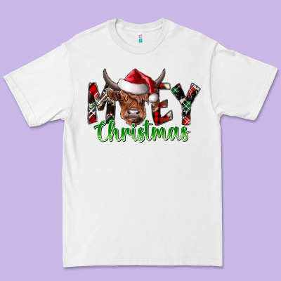 Moey Christmas Premium Tee Designed By Cowhidedigitalart