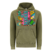 Vintage Olive teacher  School Vintage Hoodie - AdoDesignShop