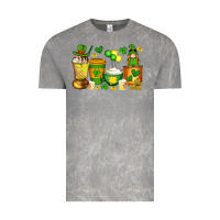 Cloud Rock st patrick's day coffee cups with gnome Vintage Tee - Artiststas