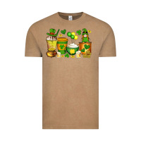 Vintage Coffee st patrick's day coffee cups with gnome Vintage Tee - Artiststas