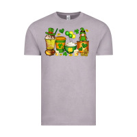 Vintage Zinc st patrick's day coffee cups with gnome Vintage Tee - Artiststas