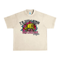 Sandshell im just a woman who loves her firefighter Urban Heavy Tee - SublimationCraftShop