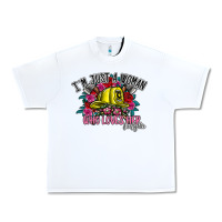 White im just a woman who loves her firefighter Urban Heavy Tee - SublimationCraftShop