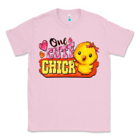 Bubblegum Pink one cute chick Classic Tee - FaDigitalArtStudio
