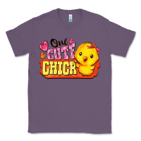 Lavender one cute chick Classic Tee - FaDigitalArtStudio