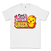 White one cute chick Classic Tee - FaDigitalArtStudio
