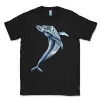 Black humpback whale jumping Classic Tee - BarkalooDesign
