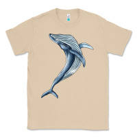 Mushroom humpback whale jumping Classic Tee - BarkalooDesign