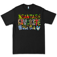 Black Santa's Favorite Rad Tech Premium Tee - CowhideDigitalArt