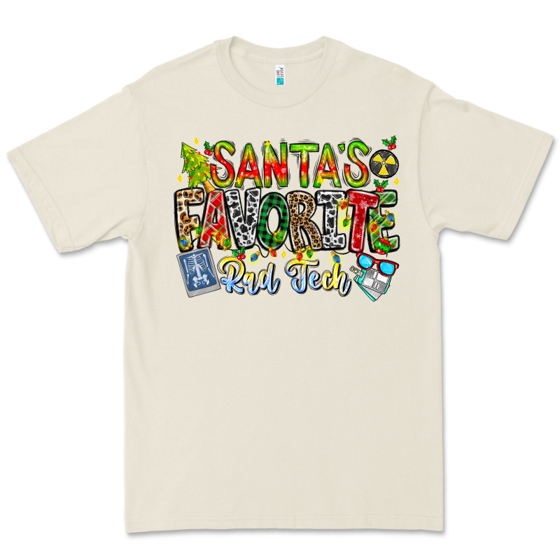Santa's Favorite Rad Tech Premium Tee by CowhideDigitalArt | Teevron