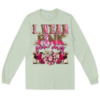 Matcha i wear pink for my mom Long Sleeve Tee - BarkalooDesign