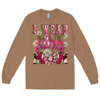I Wear Pink For My Mom Long Sleeve Tee | Teevron