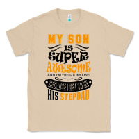 Mushroom My Son Is Super Awesome His Stepdad Classic Tee - artisFamous