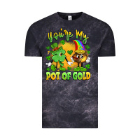 Cloud Black you're my pot of gold Vintage Tee - Artiststas