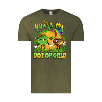 Vintage Olive you're my pot of gold Vintage Tee - Artiststas