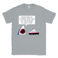 Heather Grey polite jaws Classic Tee - artisFamous