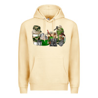 Pina Colada veteran coffee cups Premium Hoodie - AdoDesignShop
