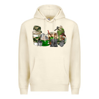 Sandshell veteran coffee cups Premium Hoodie - AdoDesignShop