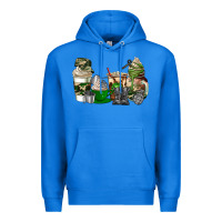 True Royal veteran coffee cups Premium Hoodie - AdoDesignShop