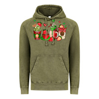 Vintage Olive strawberry coffee cups Vintage Hoodie - AdoDesignShop