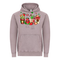 Vintage Zinc strawberry coffee cups Vintage Hoodie - AdoDesignShop
