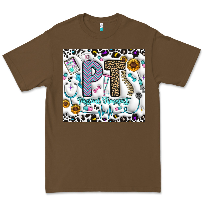 Pt Physical Therapist Premium Tee by CowhideDigitalArt | Teevron