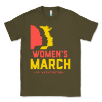 Army Green women march on washington Classic Tee - artisFamous