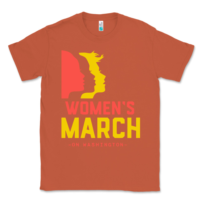 Women March On Washington Classic Tee by artisFamous | Teevron