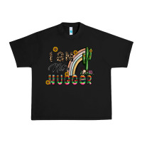 Black i am not a hugger Urban Heavy Tee - CowhideDigitalArt