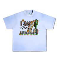 Grape Ice i am not a hugger Urban Heavy Tee - CowhideDigitalArt